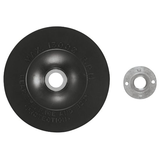 Picture of Bosch Power Tools 5" Rubber Backing Pad Part# - Mg0500