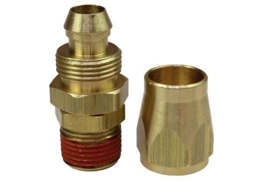 Picture of Coilhose Pneumatics 28214 1/4"Id X 1/4"Mpt Reusable Polyurethan Part# - Psm0404