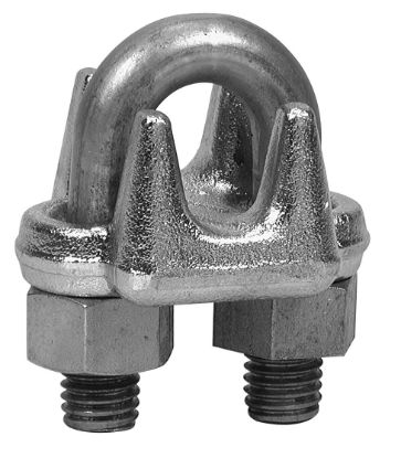 Picture of Campbell® 09411 M43 3/16" Wire Rope Clip Stainless Part# - 6403003