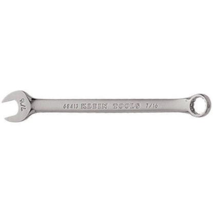 Picture of Klein Tools Open End/Box Wrench 7/16 Part# - 68413