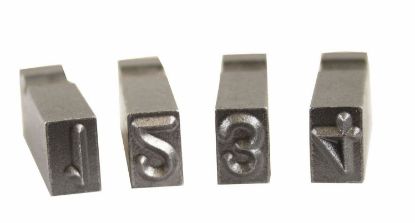 Picture of C.H. Hanson® 3/16" 0-9 Notched Steelnumber Set Part# - 27635