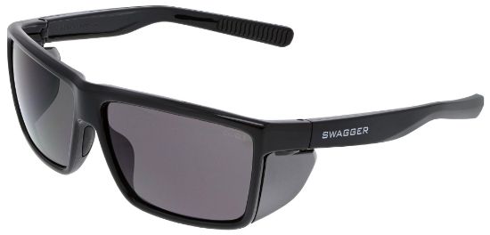 Picture of Mcr Safety Swagger Sr2 Black Frame Gray Lenses Part# - Sr212