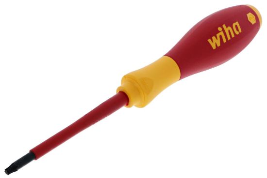 Picture of Wiha Tools T15X80Mm Insulated Softfinish Torx Screwdriver Part# - 32536