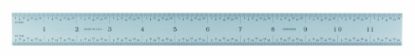 Picture of General Tools 32153 12" Rule Part# - Cf1227Me