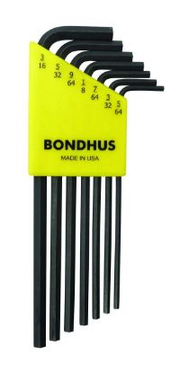 Picture of Bondhus® Hlx7 7Pc. L-Wrench Allenset 5/64"-3/16" Part# - 12145