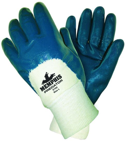 Picture of Mcr Safety Ladies Predator Palm Coated Nitrile Glove-Knit Part# - 9750S