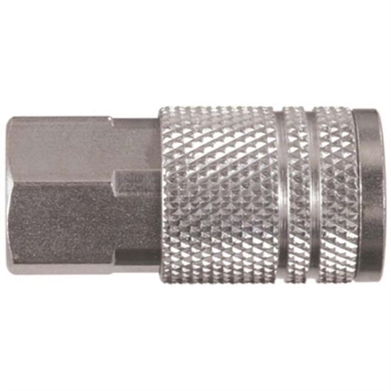 Picture of Lincoln Industrial Female Thread Coupler For 1/4" Id Hose Part# - 632004