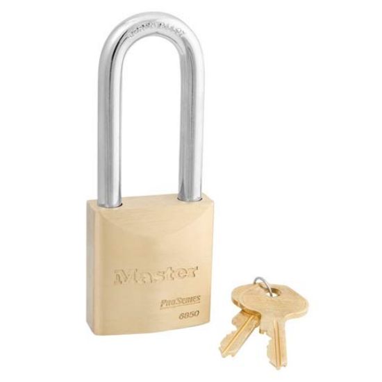 Picture of Master Lock® 5 Pin Tumbler Padlock Keyed Diff 2-1/2 Shack Part# - 6850Lj