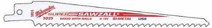 Picture of Milwaukee® Tool 6" 4/6Tpi Super Sawzall Part# - 48-00-5041