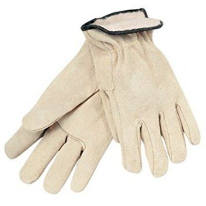 Picture of Mcr Safety Medium Pig Lined Grain Leather Glove Fleec Part# - 3450M