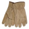 Picture of Mcr Safety Unlined Split Leather Drivers Gloves Russet Colo Part# - 3110S