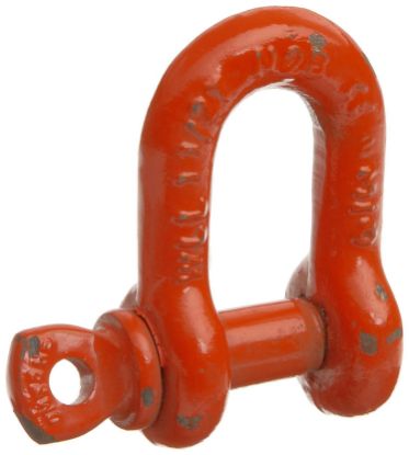 Picture of Cm Columbus Mckinnon 3/8" Chain Shackle D-Pattern Screw Pin P Part# - M748P