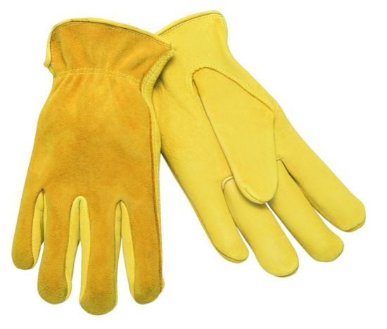 Picture of Mcr Safety Large Grain Deer Driversglove- Split Back Part# - 3505L