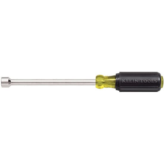 Picture of Klein Tools 65036 1/2" Hex Nut Driver-Cush Grip-6" Hlw Shaft Part# - 646-1/2