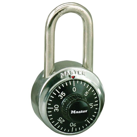 Picture of Master Lock® 3 Digit Dialing Combina-Tion Padloc Part# - 1500Lf