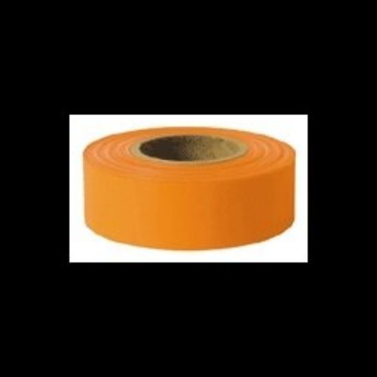 Picture of Presco 1-3/16"X300' Orange Flagging Tape Texas Part# - Txo