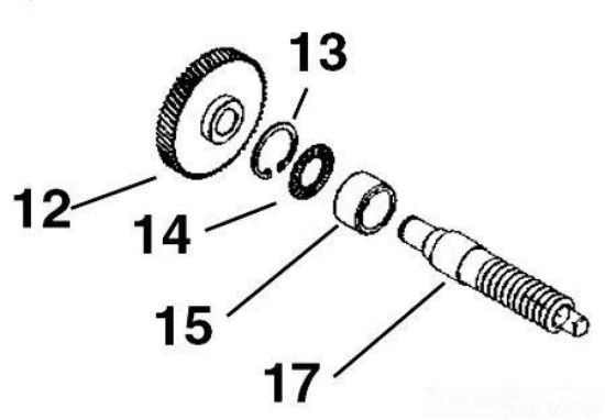 Picture of Ridgid® Worm Part# - 34477