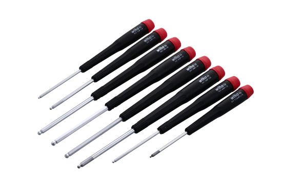 Picture of Wiha Tools 8Pc Fractional Electronic Ball Point Part# - 26490