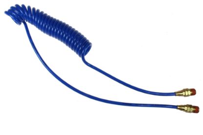 Picture of Coilhose Pneumatics 1/4"Id X 15' Dark Blue Flexcoil Self-Storin Part# - Pr53215Bb