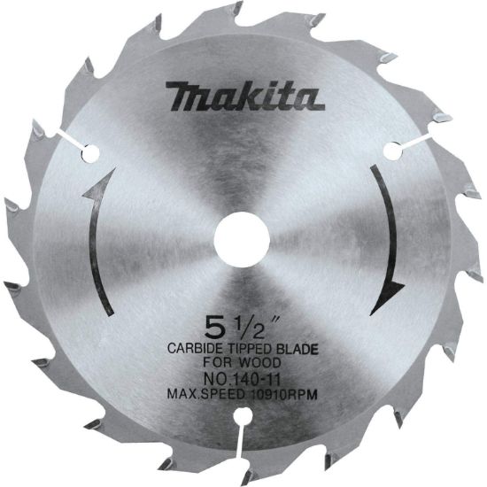 Picture of Makita® 5-1/2" 18T Circular Sawblade Carbide Tip Part# - 792335-0