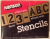 Picture of C.H. Hanson® 1/2" 92Pc. Brass Stencilset Letters & N Part# - 10146