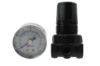 Picture of Coilhose Pneumatics 1/8" Mini Aluminum Regulator W/Gauge Part# - Mr1G