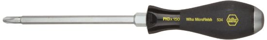 Picture of Wiha Tools #3 Phillips X 150Mm Microfinish Heavy Duty Part# - 53425