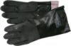 Picture of Mcr Safety 14" Black Double-Dippedpvc Gloves Jersey Line Part# - 6300Sj