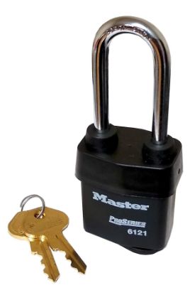 Picture of Master Lock® 5 Spool Pin Tumbler Padlock Keyed Diffe Part# - 6121Lj