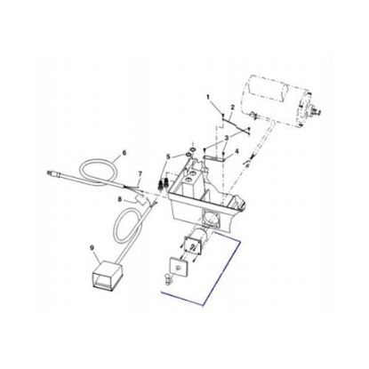 Picture of Ridgid® Switch Assembly For 1822-I Threader Part# - 20133