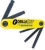 Picture of Bondhus® 3/16"-3/8" Gorilla Gripball-End Fold-Up Set Part# - 12894