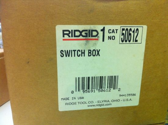 Picture of Ridgid® Switch Box F/535 Threade Part# - 50612