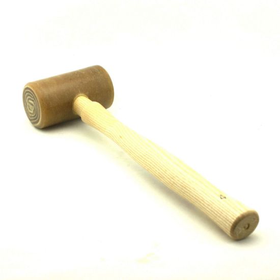 Picture of C.S. Osborne 10Oz 2" Rawhide Mallet W/Solid Head Part# - 196-4