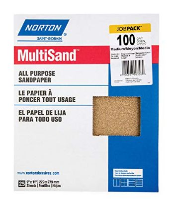 Picture of Norton Contr Pk Adalox 250 She9"X 11" 100 Grit Part# - 7660700358