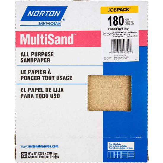 Picture of Norton 9X11 180-A Grit A212 Adalox Contractor Part# - 7660700355