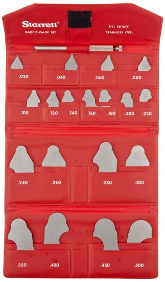 Picture of L.S. Starrett Sd167Fhz Decimal Radius Part# - 63460