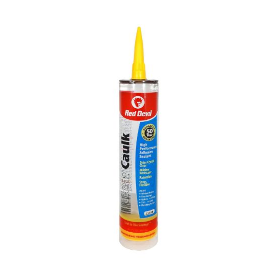 Picture of Red Devil 10.3Fl.Oz. Clear Caulk Part# - 870