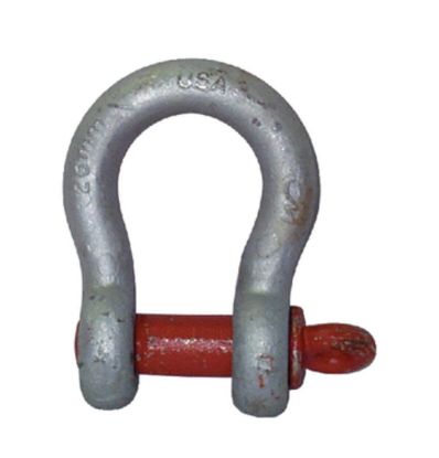 Picture of Cm Columbus Mckinnon 1/2" Anchor Shackle Screw Pin Hot Galvanized Part# - Mc650G