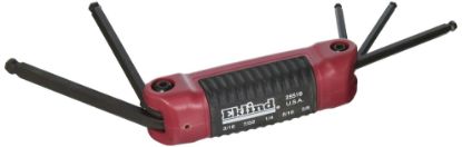 Picture of Eklind Tool 5Pc Ergo-Fold Hex Key Set Large Ball Red Part# - 25519