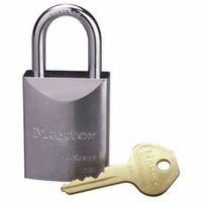 Picture of Master Lock® 5 Pin Solid Steel Padlock Keyed Different W Part# - 7030Lf