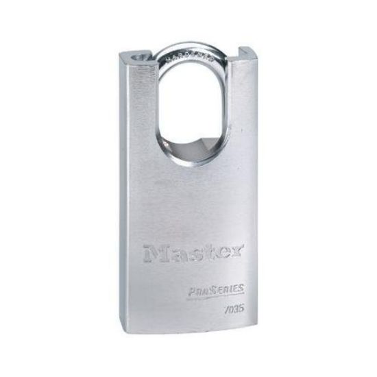 Picture of Master Lock® 5 Pin Solid Steel Padlock Keyed Diffe Part# - 7035