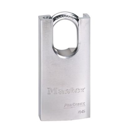 Picture of Master Lock® 5 Pin Solid Steel Padlock Keyed Diffe Part# - 7045