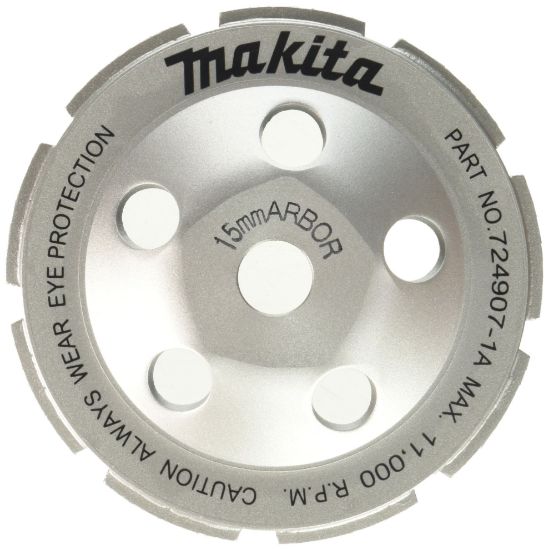 Picture of Makita® 4-3/8" Segmented Diamondwheel F/Pc1100 Part# - 724907-1A