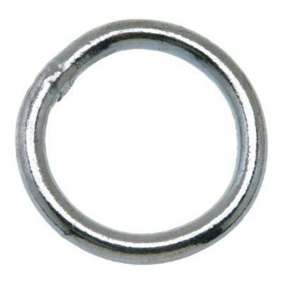 Picture of Campbell® 3/8" X 2"/Bright Weldedring Part# - 6050614