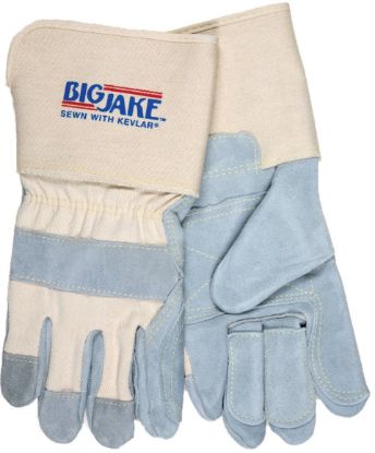 Picture of Mcr Safety X-Large Big Jake Leatherglove Double Palm Part# - 1716