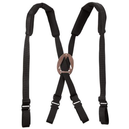 Picture of Klein Tools Padded Suspenders-Black Part# - 5717