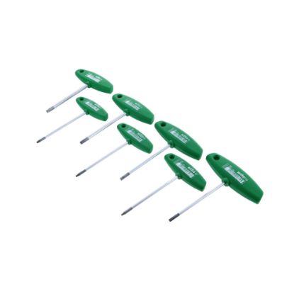 Picture of Wiha Tools 7-Pc T-Handle Torx Set T9-T10-T15- Part# - 36492