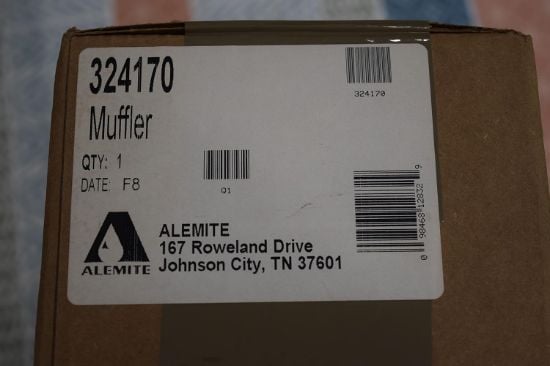 Picture of Alemite Muffler Part# - 324170