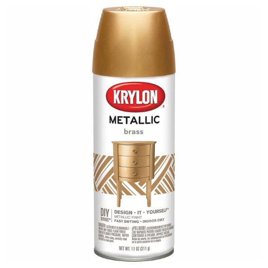 Picture of Krylon® Industrial Brass Metallic 1Pt Part# - K02204007