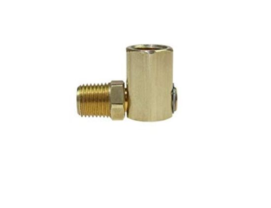 Picture of Coilhose Pneumatics 1/4M X 1/4F 90Deg. Swivel Brass Hose Fittin Part# - L0404S